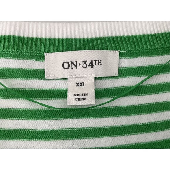 ON.34TH Women’s SZ XXL SweaterButton Up - Picture 7 of 11